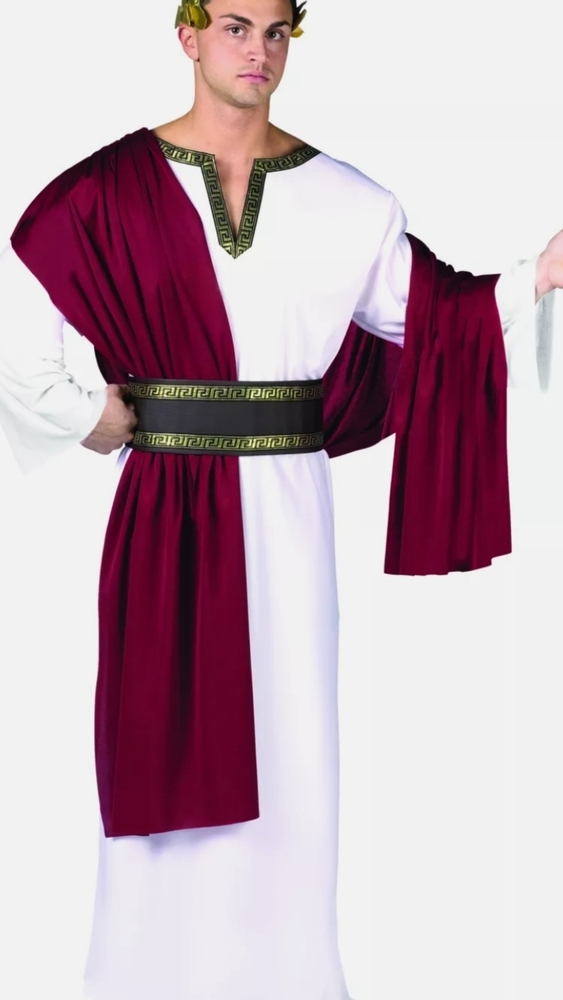 NWT Fun World OSFM Deluxe Cesear Costume1